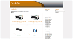 Desktop Screenshot of dachkoffer.info